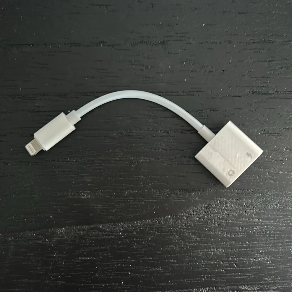 NWT‼️Free with Purchase‼️New USBC Charge and Audio to Lightning Dongle Converter